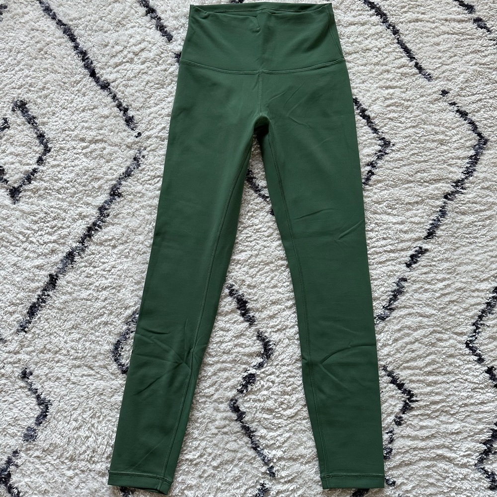 Lululemon High-Rise Leggings Green Size 4, 28”
